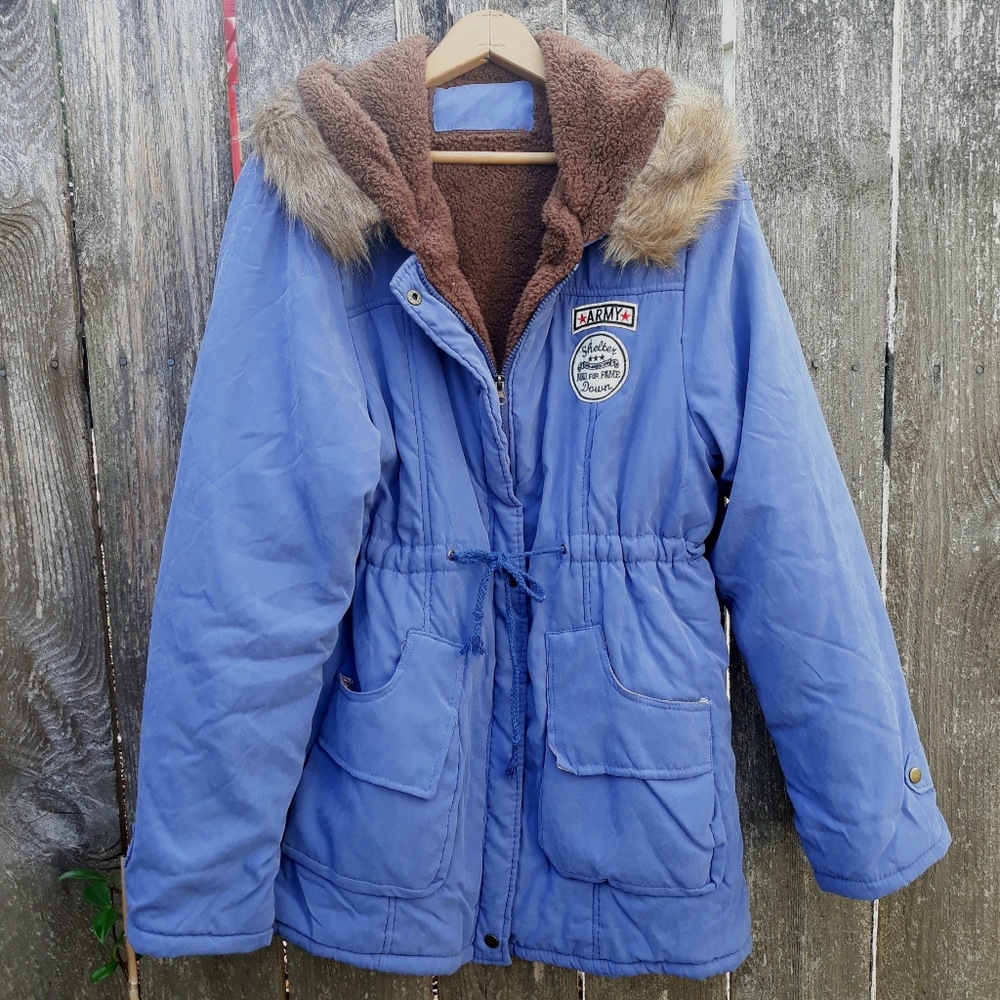 Soft warm parka